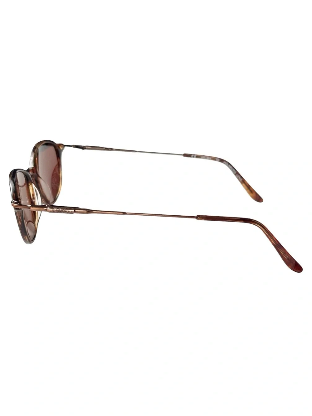 Hobie vintage Aruba spring hinge metal copper arm polarized tortoise sunglasses